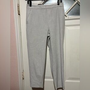 Old Navy Women's Light Gray Straight Leg Pants